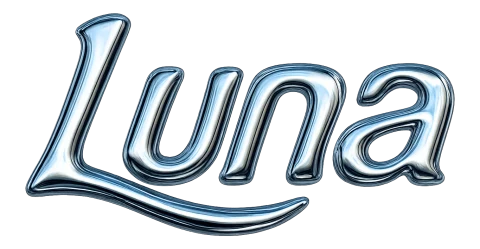 Y2K Chrome watermark style sample