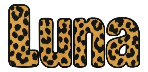 Leopard watermark style sample