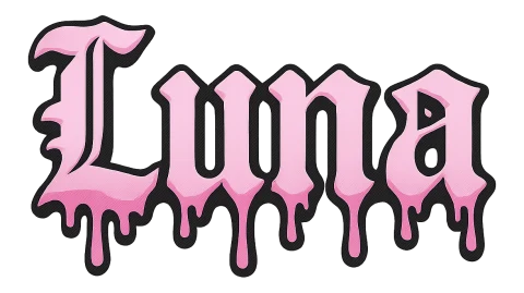 Pastel Goth watermark style sample