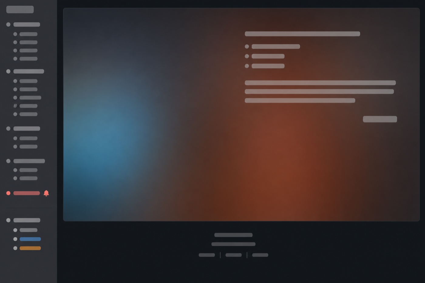 What the Coomer party interface looks like
