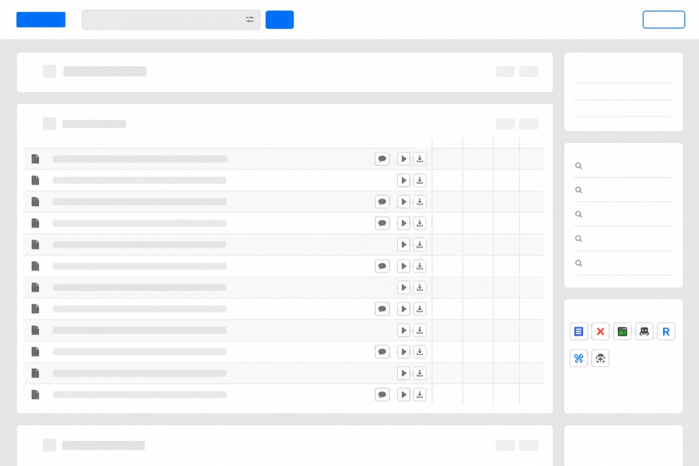 What the Ext to interface looks like