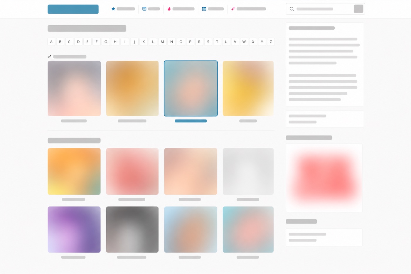 What the fappeningbook.com interface looks like
