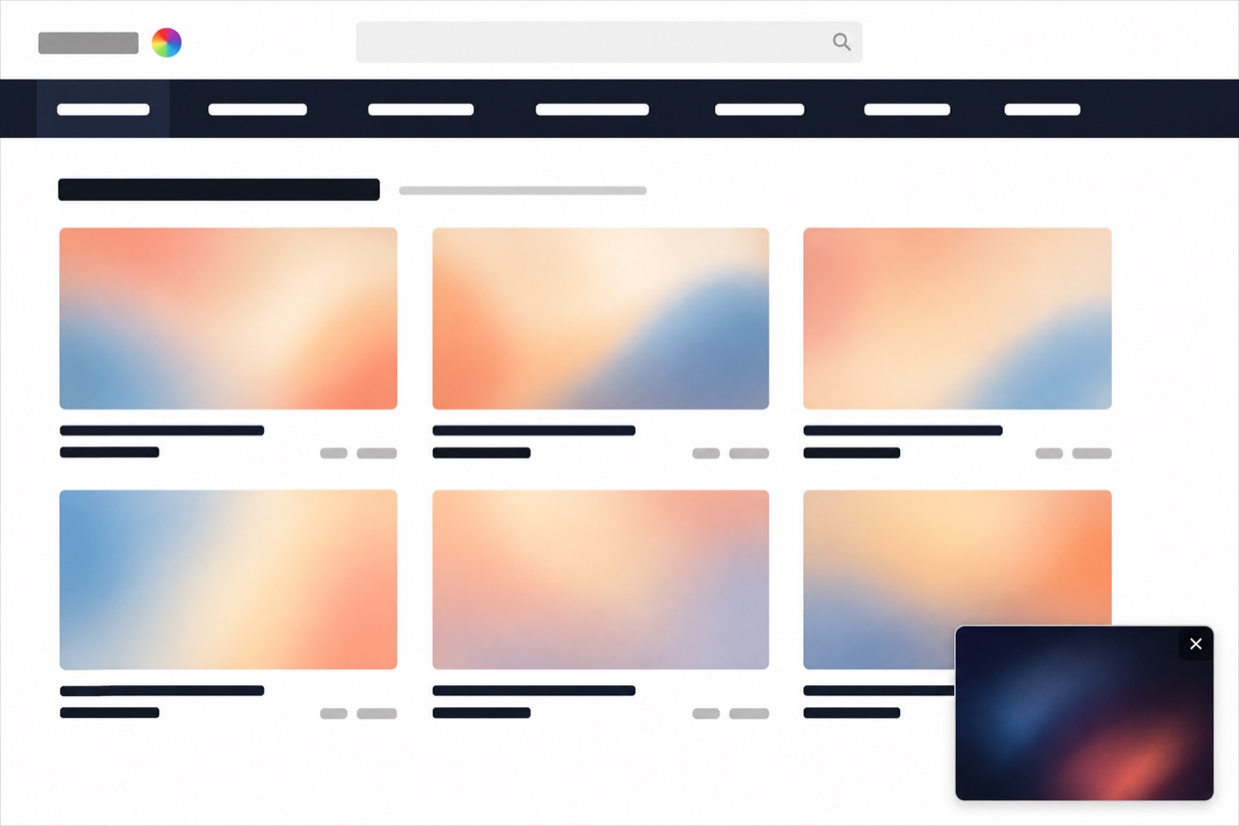 What the Justthegays com interface looks like