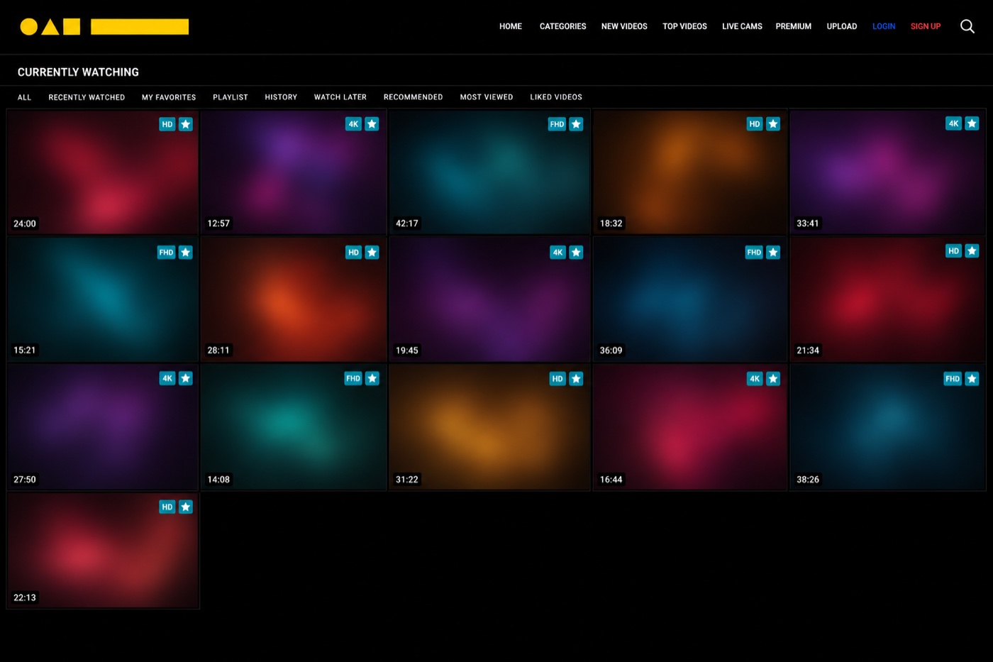 What the titfap.com interface looks like