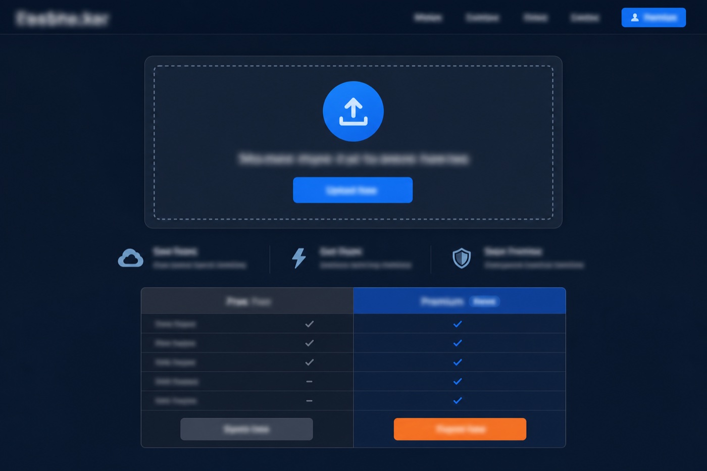 What the Uploaded to interface looks like